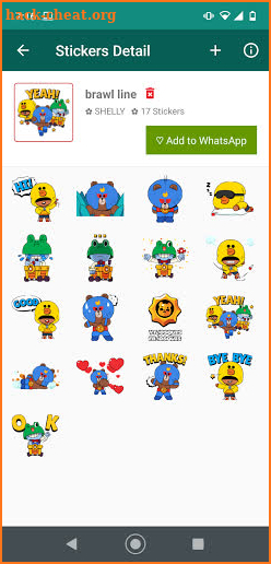 Stickers Brawl Stars screenshot