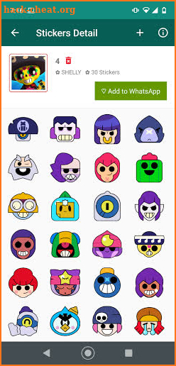 Stickers Brawl Stars screenshot