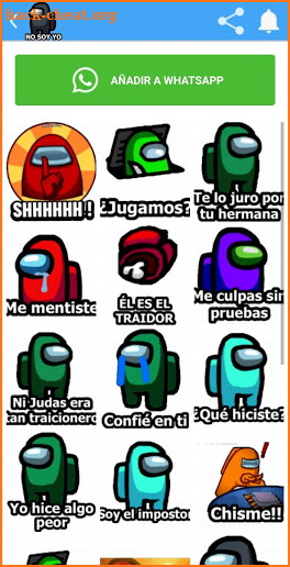 Stickers de Among Us + Chat para jugar screenshot