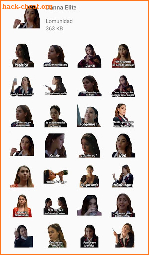 Stickers de Danna Paola screenshot