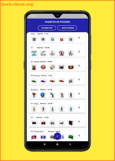 Stickers de FF para WhatsApp screenshot