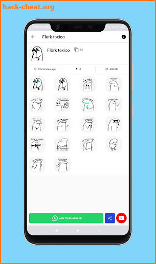 Stickers de flork for whatsapp screenshot