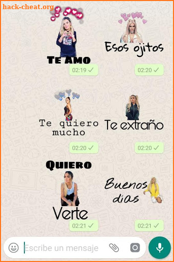 Stickers de Karol G screenshot