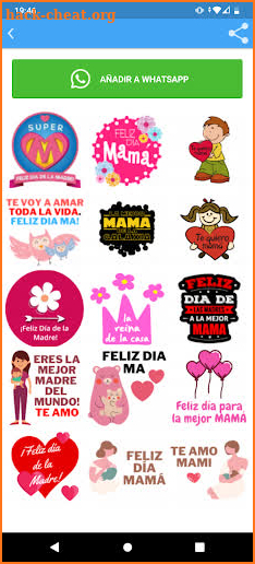 Stickers dia de la madre screenshot