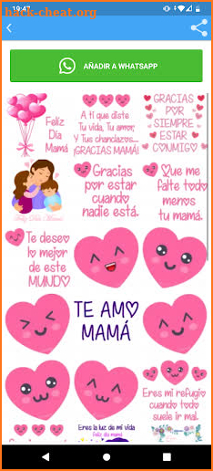 Stickers dia de la madre screenshot