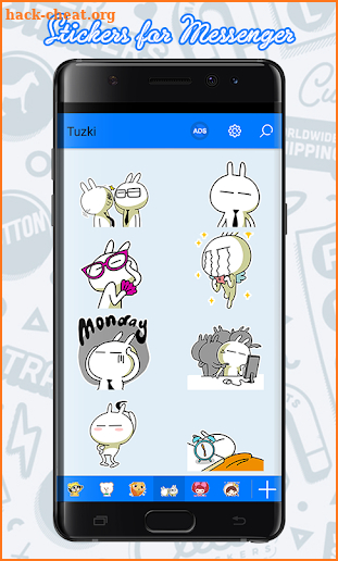 Stickers for Facebook Messenger screenshot