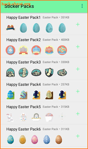 Stickers for Happy Easter screenshot