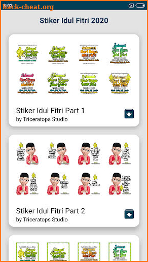 Stickers Happy EID Al Fitr 2020 WAStickerApps screenshot