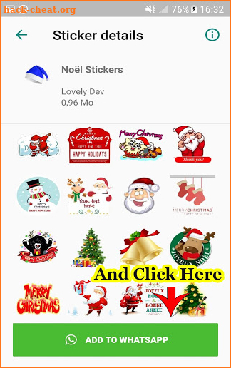 Stickers Happy New Year 2019 screenshot