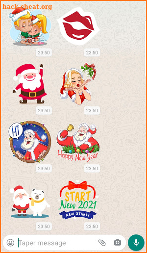 Stickers Happy New Year 2021 WAStickerApps screenshot