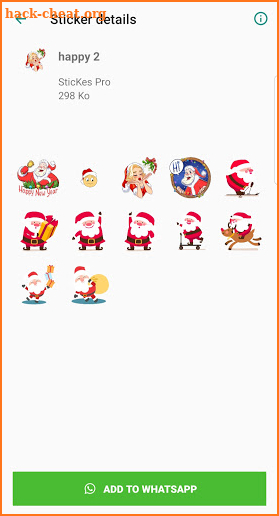 Stickers Happy New Year 2021 WAStickerApps screenshot