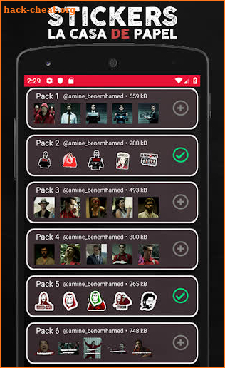 Stickers La Casa de Papel Para Whatsapp screenshot