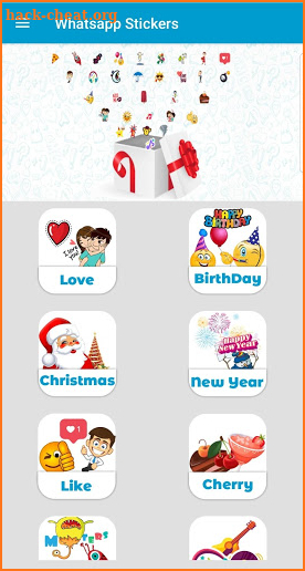 Stickers Pool for Whatsapp screenshot