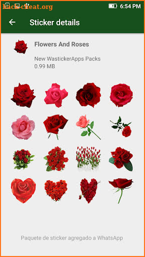 😍Stickers To Love New 2019 WAstickerapps screenshot