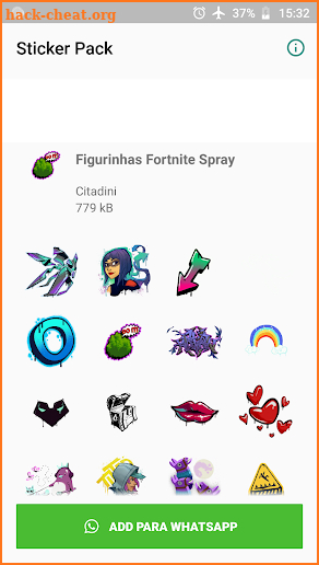 StickersFortnite Sprays screenshot