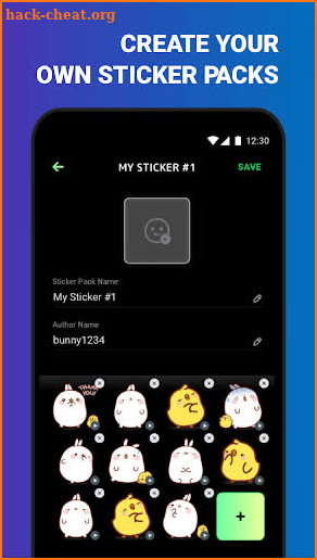 Sticker.style screenshot