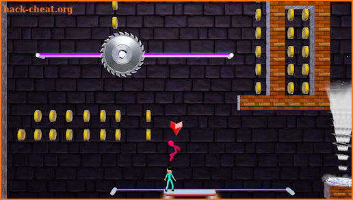 Stickman 3D : Red Blue Escape screenshot