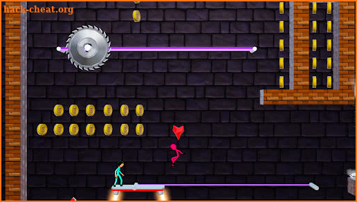 Stickman 3D : Red Blue Escape screenshot