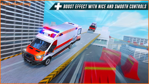 Stickman Ambulance Roof Jumping - Rooftop Stunts screenshot