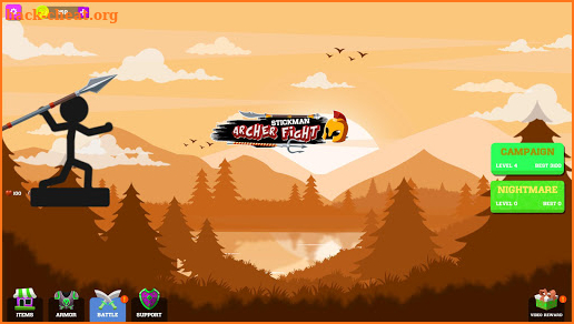 Stickman Archer Fighter screenshot