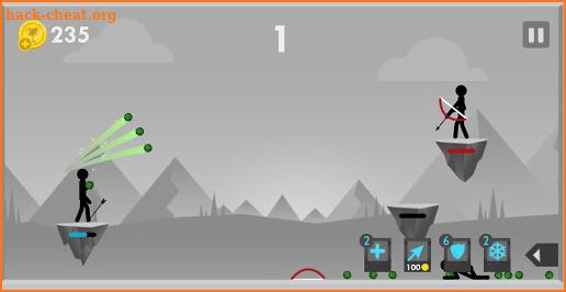 Stickman Archer: Fighting In The Storm screenshot