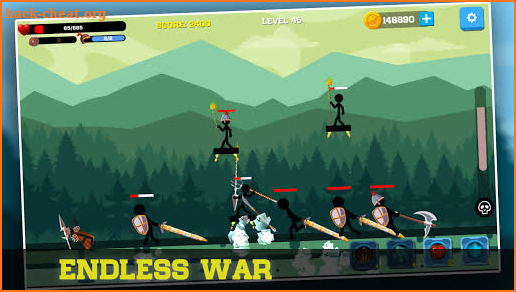 Stickman Archer: Spear Warrior screenshot