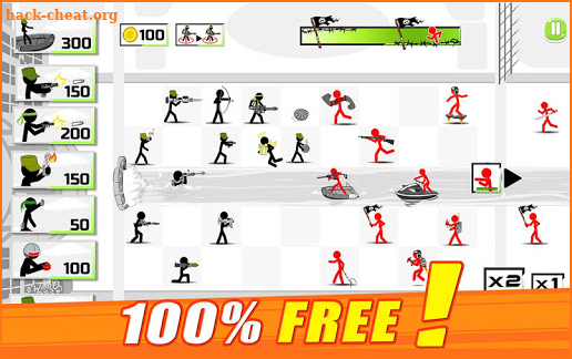 Stickman Army : The Defenders screenshot