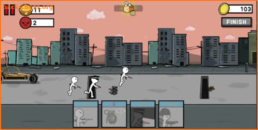 Stickman Army: World War Legacy Fight screenshot