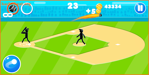 Stickman Baseball screenshot