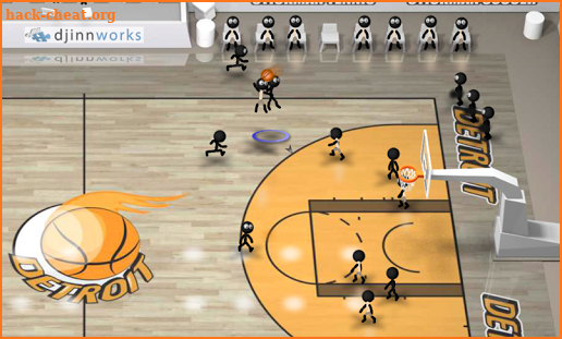 Stickman Basketball screenshot