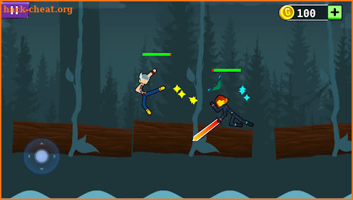 Stickman Battle : 2 Player screenshot