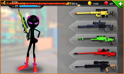 Stickman Battle : Online Shooter 3D screenshot