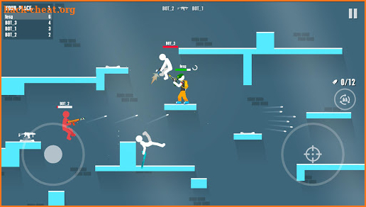 Stickman Battles: Online Shooter screenshot