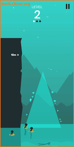 Stickman Cliff Flip Diving screenshot