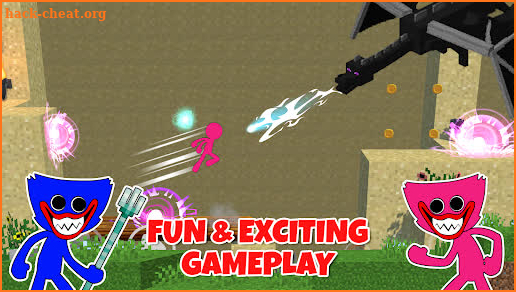 Stickman Craft Hero: 3D Run screenshot