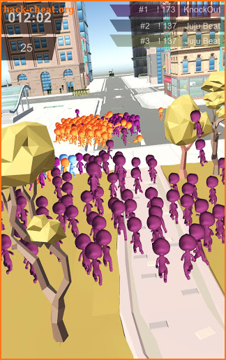 Stickman Crowd in City screenshot