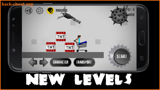 Stickman Destruction Level Editor Annihilation screenshot