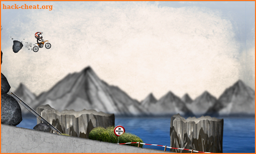 Stickman Downhill Motocross screenshot