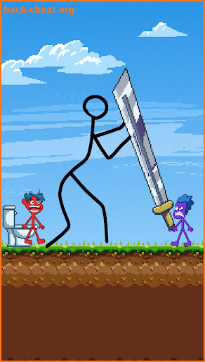 Stickman Draw: Troll Puzzle screenshot