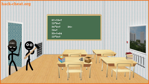 Stickman escape college 2 screenshot