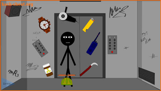 Stickman Escape Lift : Dumb Ways to Die screenshot