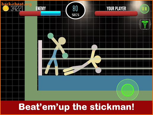 Stickman Fight 2 Player Physics Games screenshot