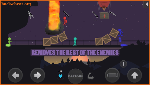 Stickman Fight The Game PRO screenshot