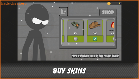 Stickman flip on the bar screenshot