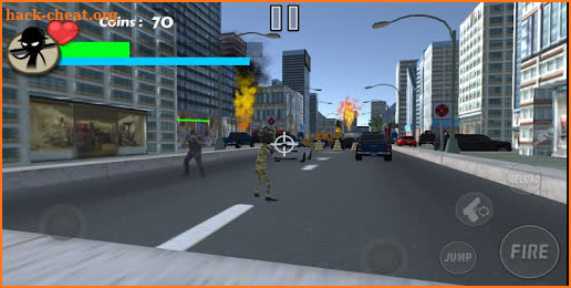 Stickman Hero Free:Fire Gangstar Crime screenshot