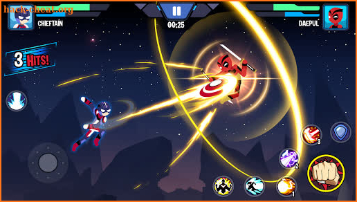 Stickman Heroes Fight - Super Stick Warriors screenshot