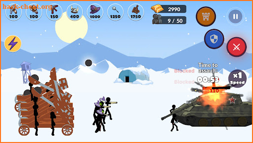 Stickman History Battle screenshot