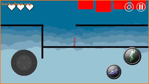 Stickman Jump and Run screenshot