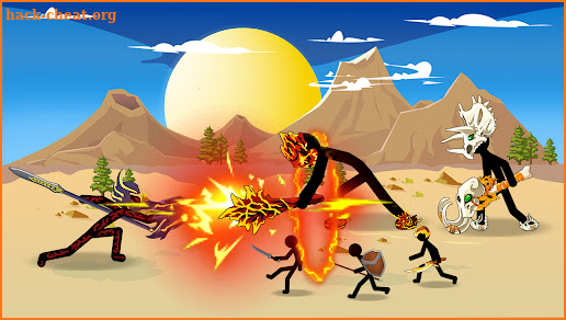 Stickman Legacy: Giant War screenshot