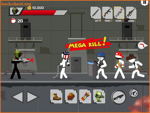 Stickman maverick : bad boys killer screenshot